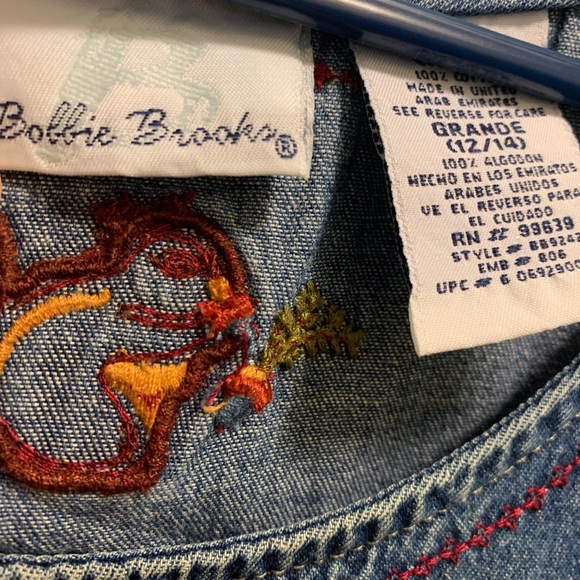 Women’s Vintage Denim Dress. - Picture 3 of 7